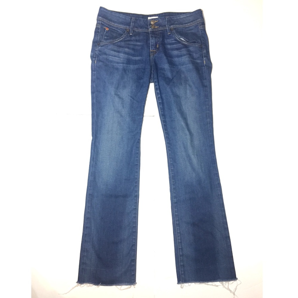 Hudson Frayed Beth Baby Boot Jeans